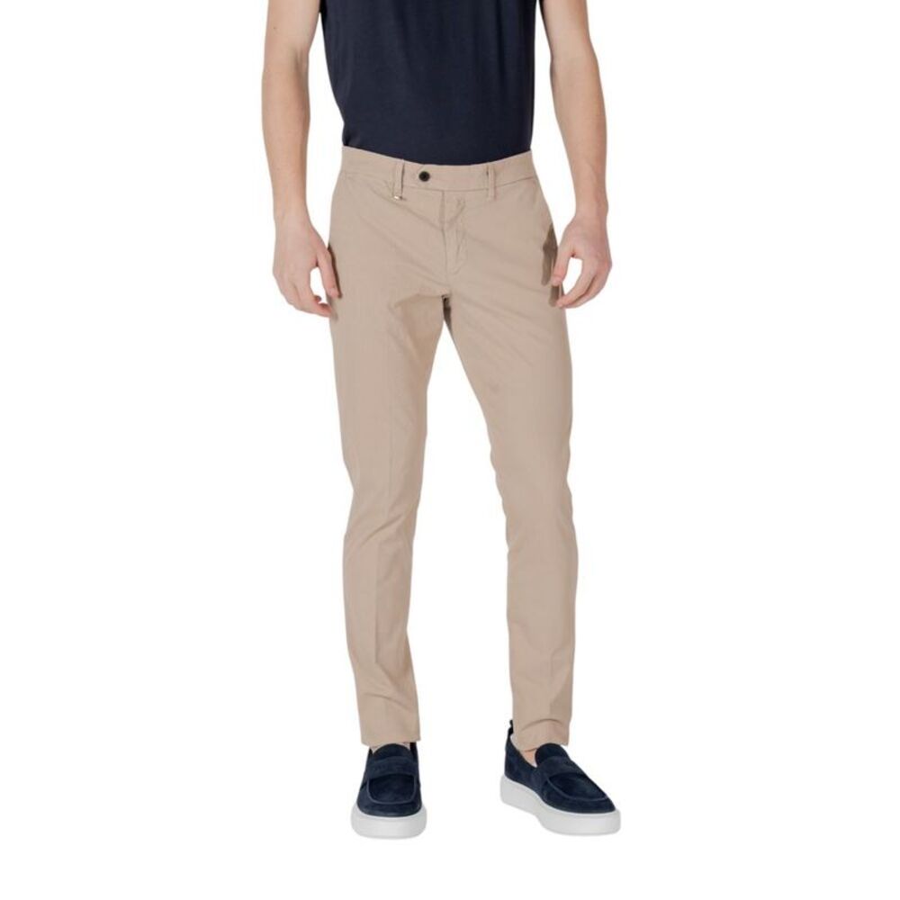Antony Morato Beige Cotton Skinny Men's Pants